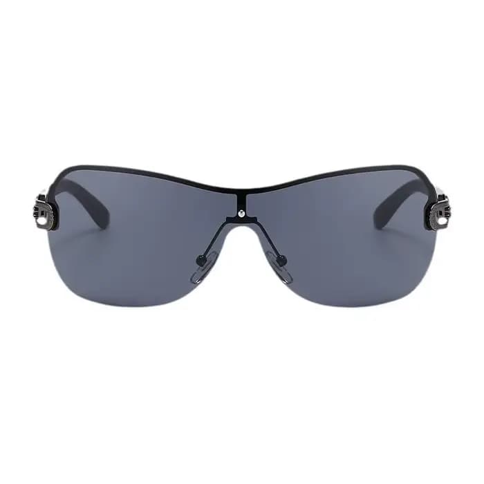Lunettes de soleil une pièce à la mode pour femmes et hommes