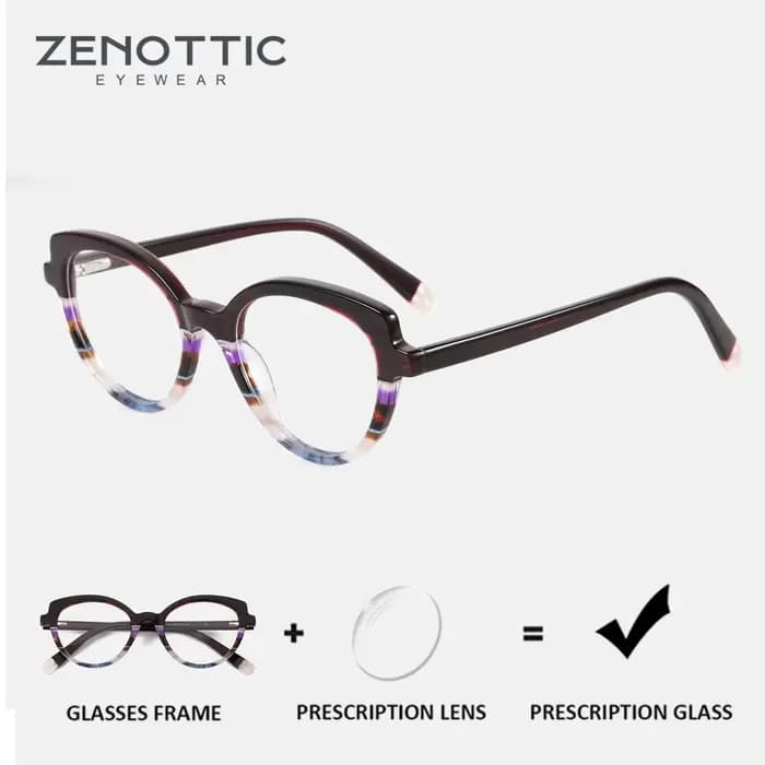ZENOTTIC 2026 – Lunettes de vue œil de chat pour femme