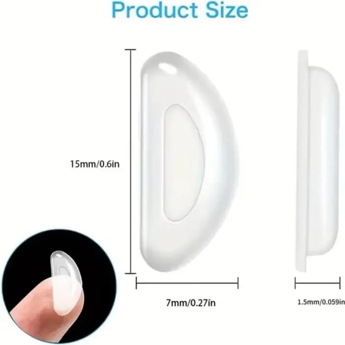 Coussinets adhésifs pour lunettes