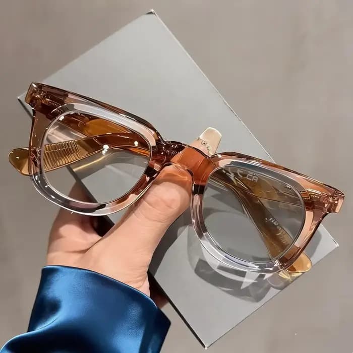 Nouvelle Tendance Lunettes Photochromiques Surdimensionnées Hommes Femmes Verres HD