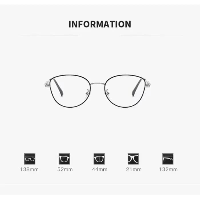 Lunettes de myopie photochromiques plein cadre œil de chat pour hommes et femmes