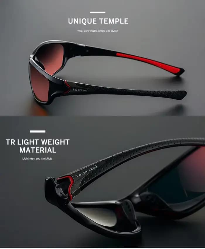 Nouvelles lunettes polarisées hommes femmes