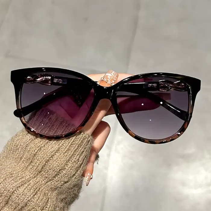 Lunettes de soleil œil de chat pour femmes, rétro papillon, mode alpinisme