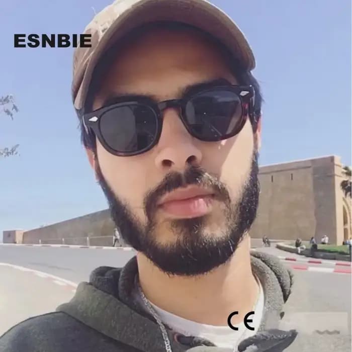 ESNBIE – lunettes De soleil ovales en acétate pour hommes et femmes