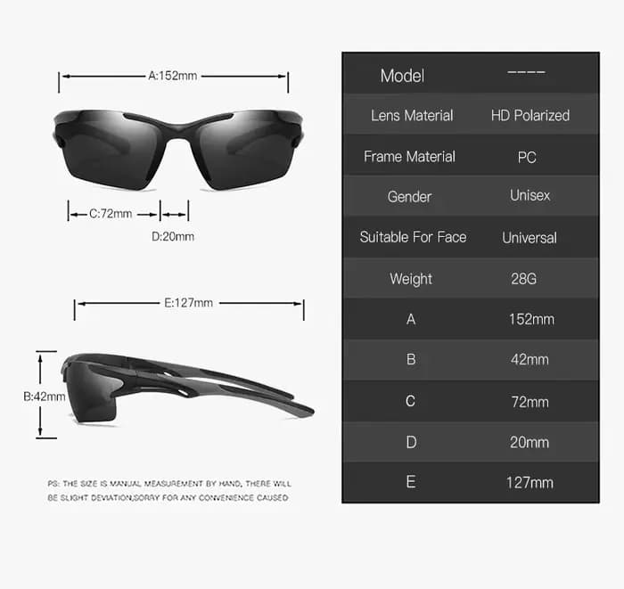 Lunettes de soleil hommes femmes sport