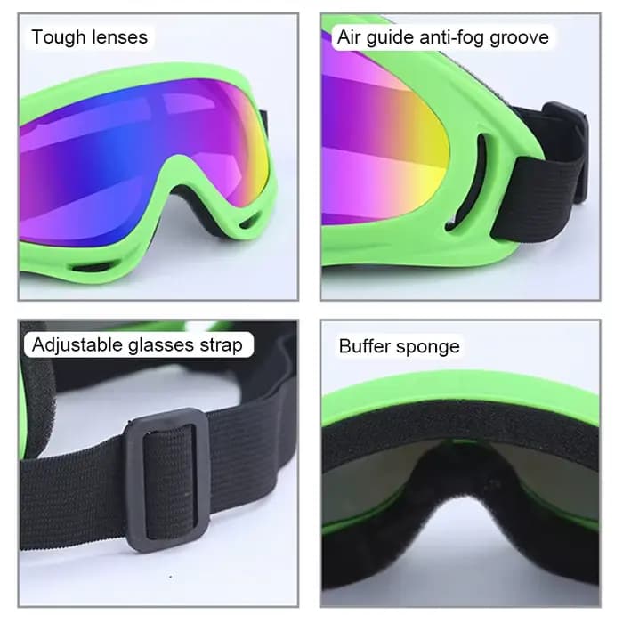 Lunettes de ski cyclisme moto