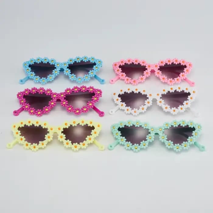 Lunettes de soleil polarisées en forme d'œil de chat pour enfants