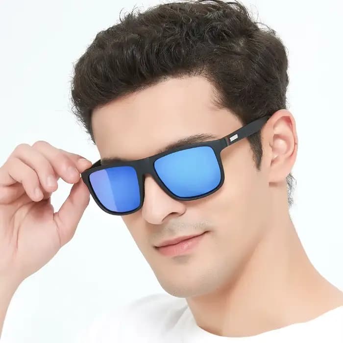 Lunettes de soleil carrées vintage unisexes tendance pour hommes et femmes