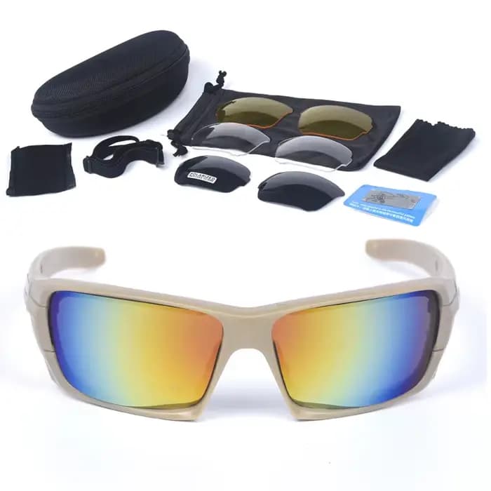 Lunettes tactiques polarisées de Sport