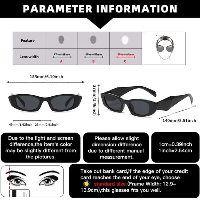 Lunettes ovales rétro à jambes larges pour femmes, 1 pièce, personnalité tendance, Cool, Style de rue, cadeau de vacances, fête quotidienne, Gathe