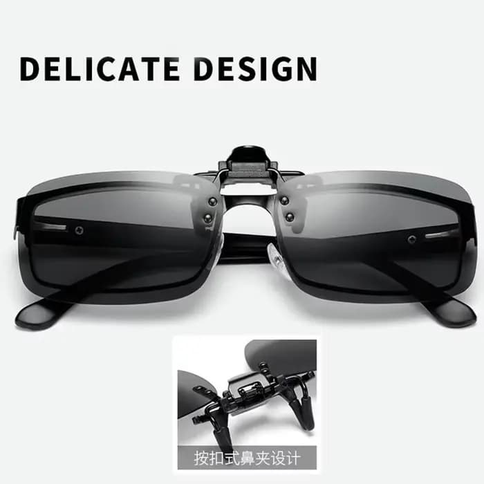 Lunettes de soleil polarisées à lentilles grises
