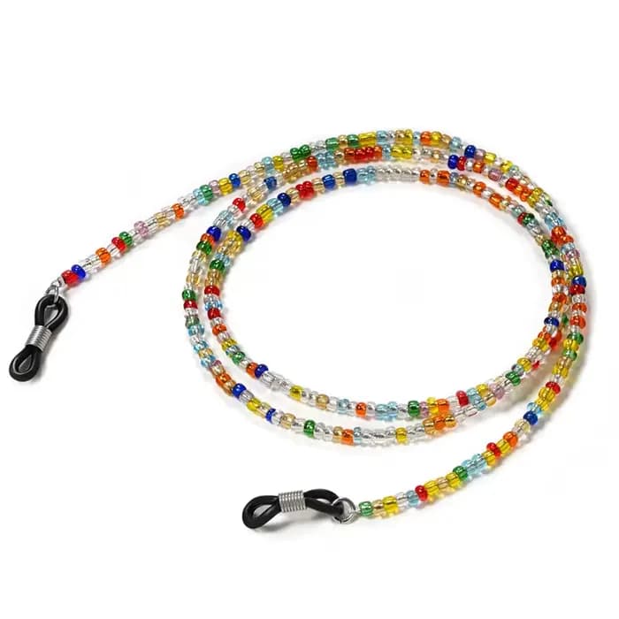 Chaînes de lunettes de mode pour femmes poire cristal