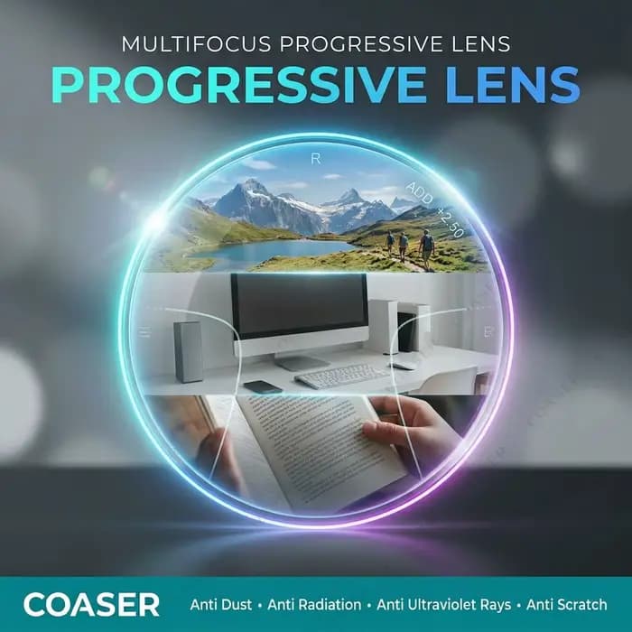 Lunettes Progressives sur Ordonnance