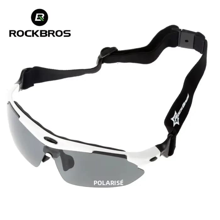 ROCKBROS – lunettes de soleil polarisées à 5 lentilles pour hommes et femmes, monture pour myopie, cyclisme sur route
