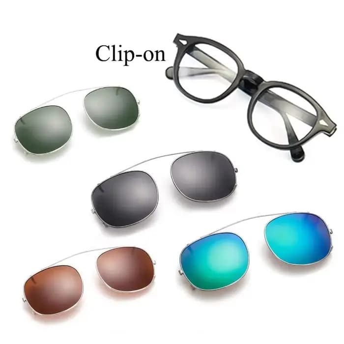 Johnny Depp Lemtosh lunettes de soleil polarisées Clip-on hommes femme marque de luxe