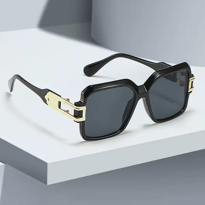 Lunettes de soleil vintage à motifs léopard pour femmes