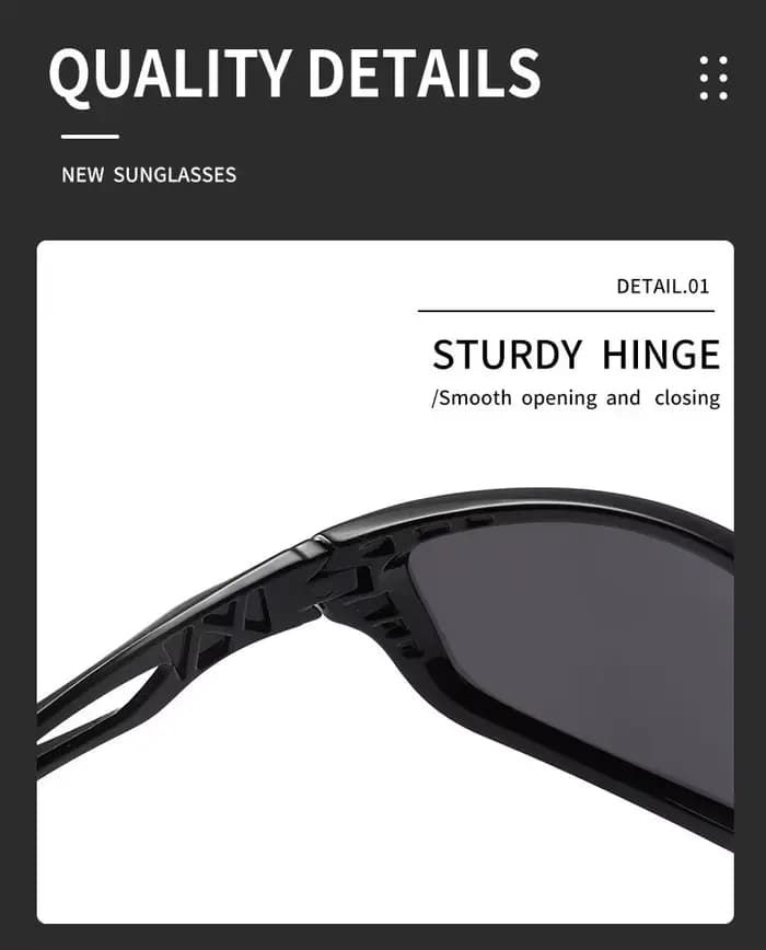 Lunettes de pêche professionnelles polarisées HD UV400 – Anti-éblouissement pour hommes et femmes