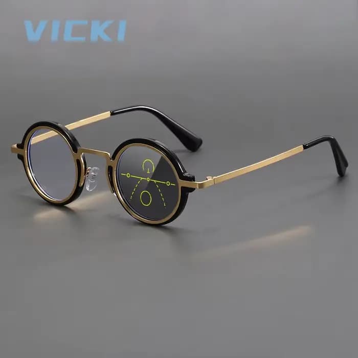 VICKI Lunettes rondes à petite monture pour hommes et femmes