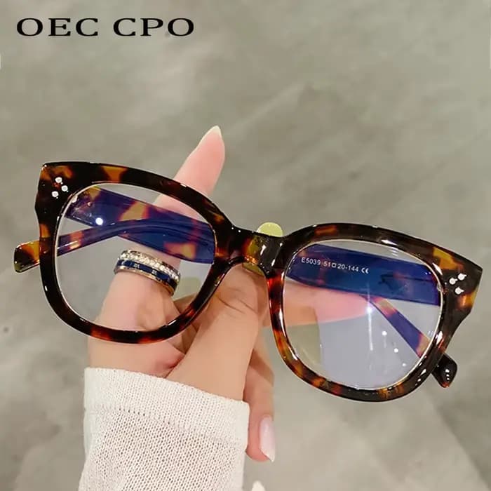 OEC CPO mode optique carré lunettes montures femmes hommes rétro Prescription