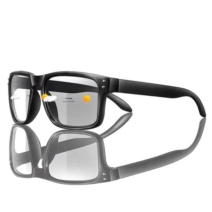 Lunettes de soleil photochromiques simples pour hommes et femmes