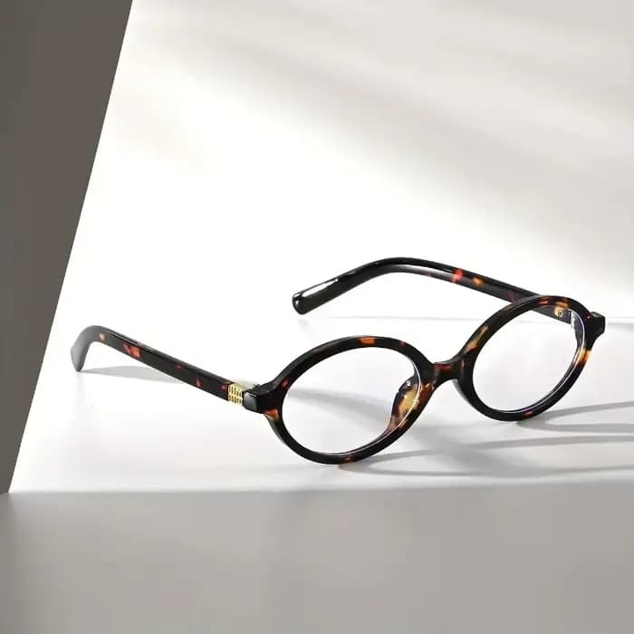 Lunettes de soleil ovales rétro pour hommes et femmes