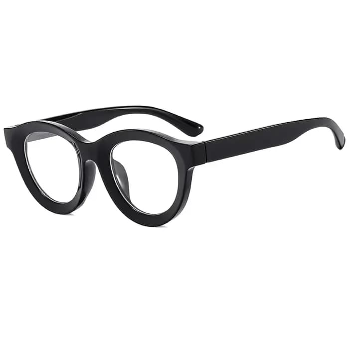 Lunettes de soleil ovales épaisses pour hommes et femmes