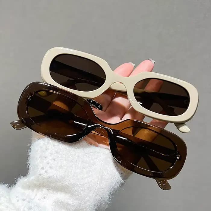 Lunettes de soleil ovales d'été pour femmes