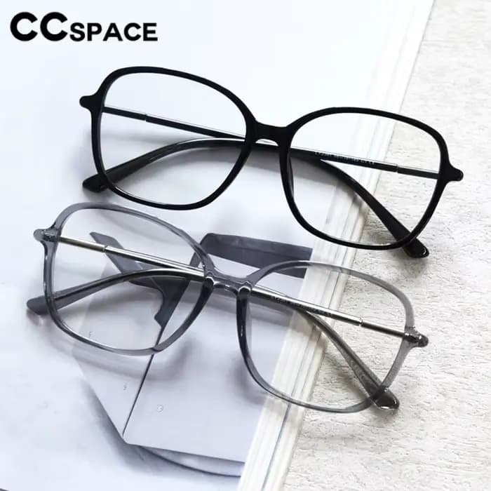 Lunettes de lecture ovales à grande monture pour femmes