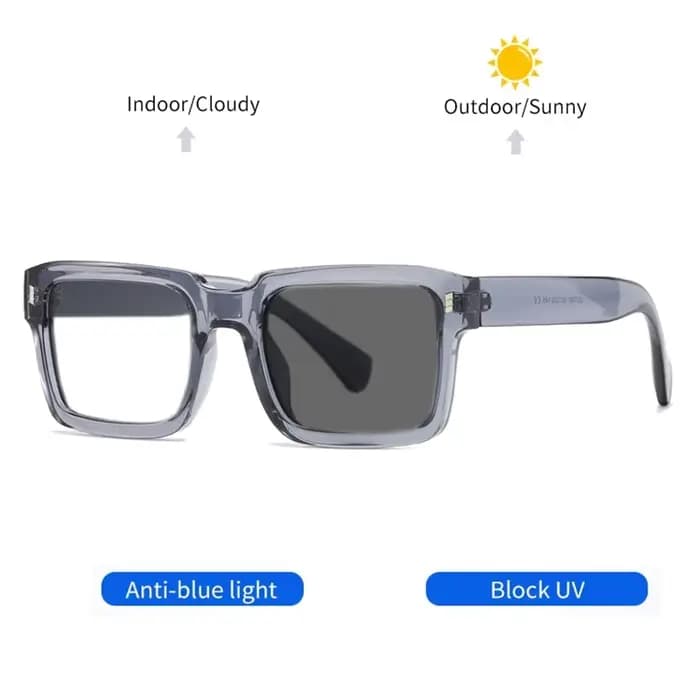 KOCOLIOR nouvelle marque Design panneau carré Anti lumière bleue lunettes de lecture pour hommes et femmes