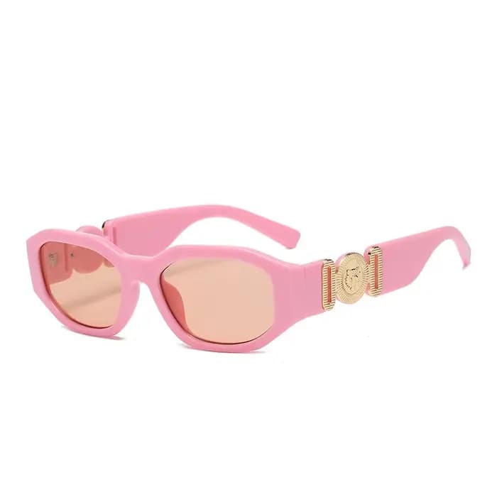 LONSY mode lunettes De soleil carrées femme marque Design noir dégradé