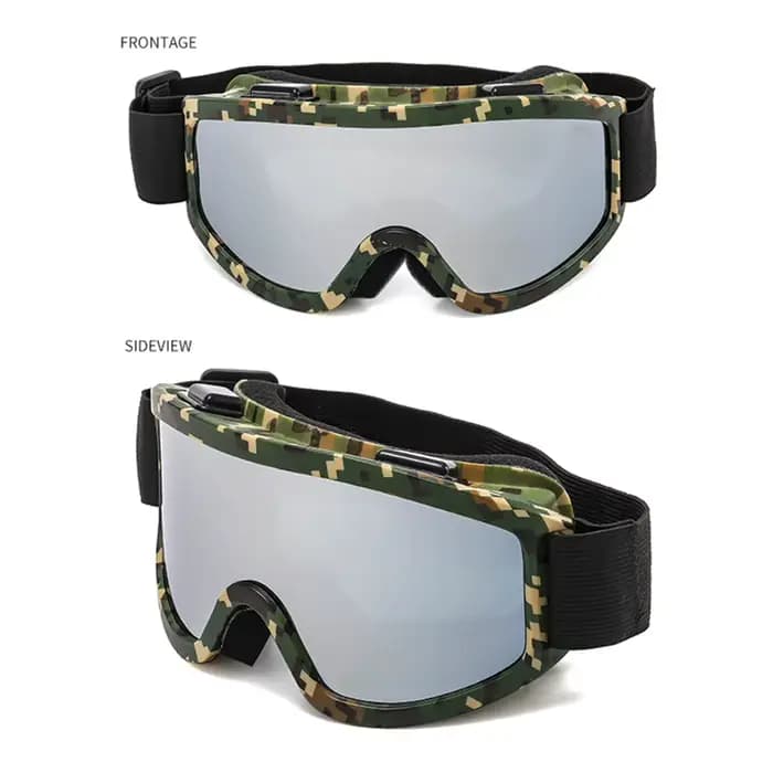 Lunettes de Ski à grand cadre avec lentille colorée
