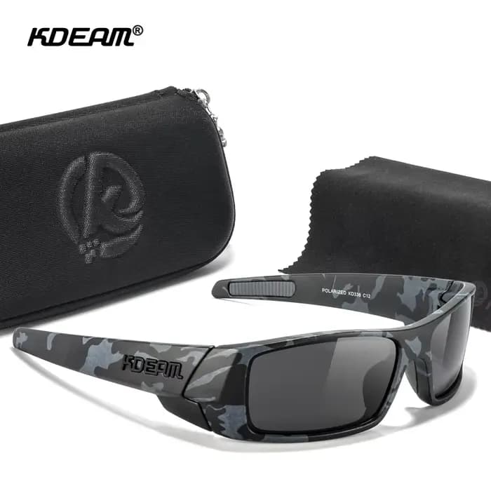 KDEAM – lunettes de soleil de pêche pour hommes