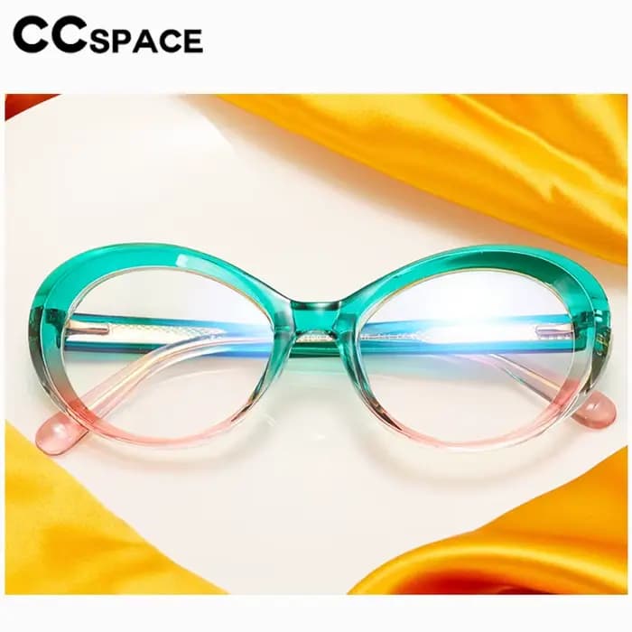 Lunettes ovales de grande taille