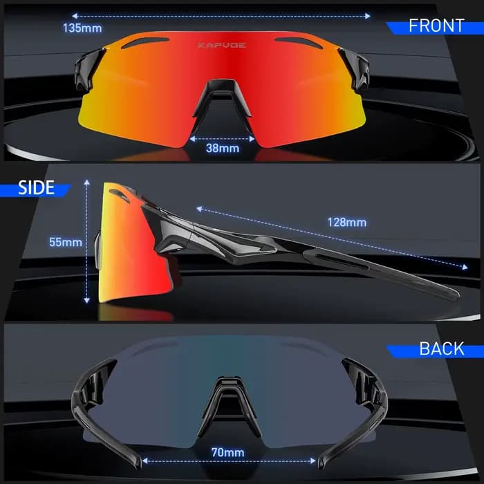 KAPVOE mode lunettes de cyclisme en plein air course