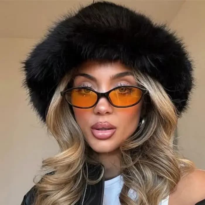 Lunettes de soleil ovales rétro pour femmes