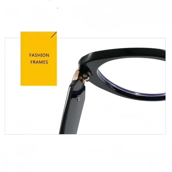 Montures de lunettes décoratives œil-de-chat à tête de serpent tendance pour femmes