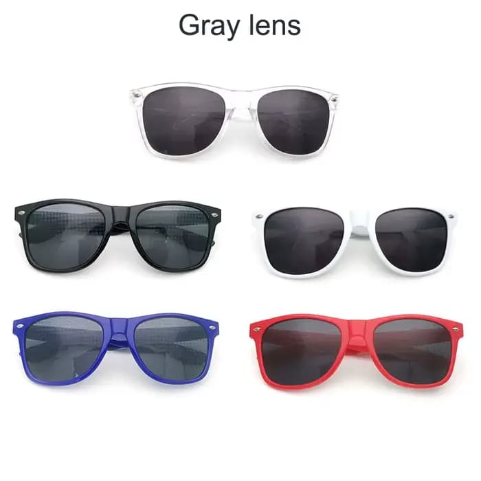 Lunettes de Diffraction effet prisme 3D pour femmes