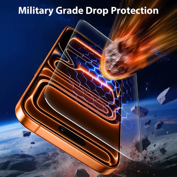 3-5 pièces verre trempé pour iPhone 17 16 15 14 13 12 11 Pro Max Plus XR revêtement oléophobe protecteur d'écran Film de protection en verre