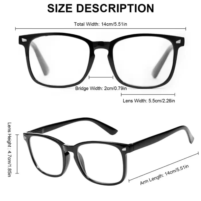 Lunettes géométriques élégantes
