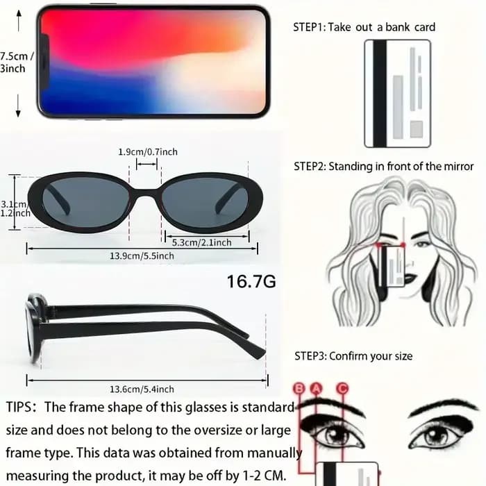 Ensemble de 4 lunettes tendance pour femmes