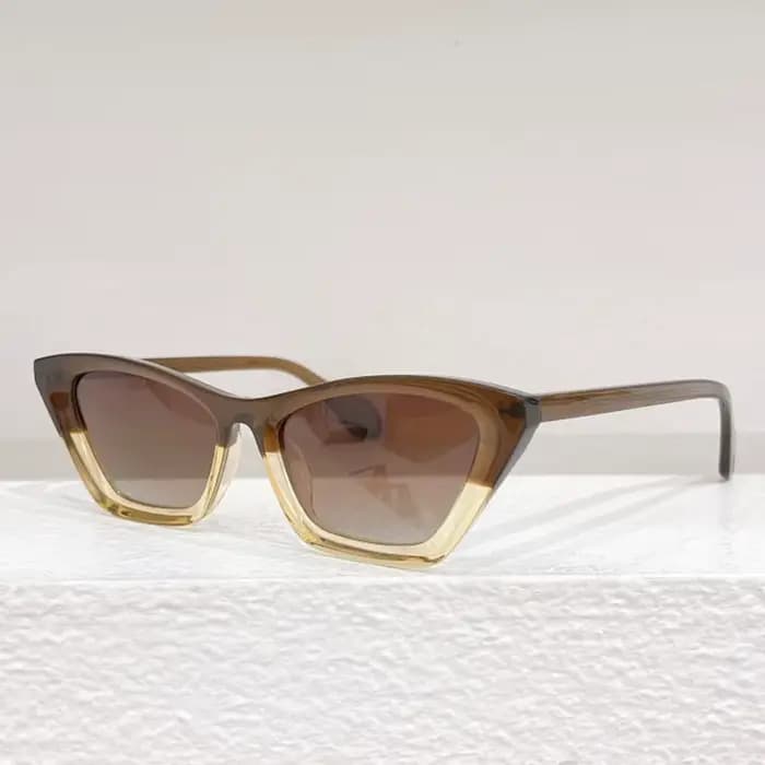 Mille 89 belgique marque lunettes de soleil Cateye Uv400 concepteur mode hommes et femmes multicolore acétate lunettes personnalisées