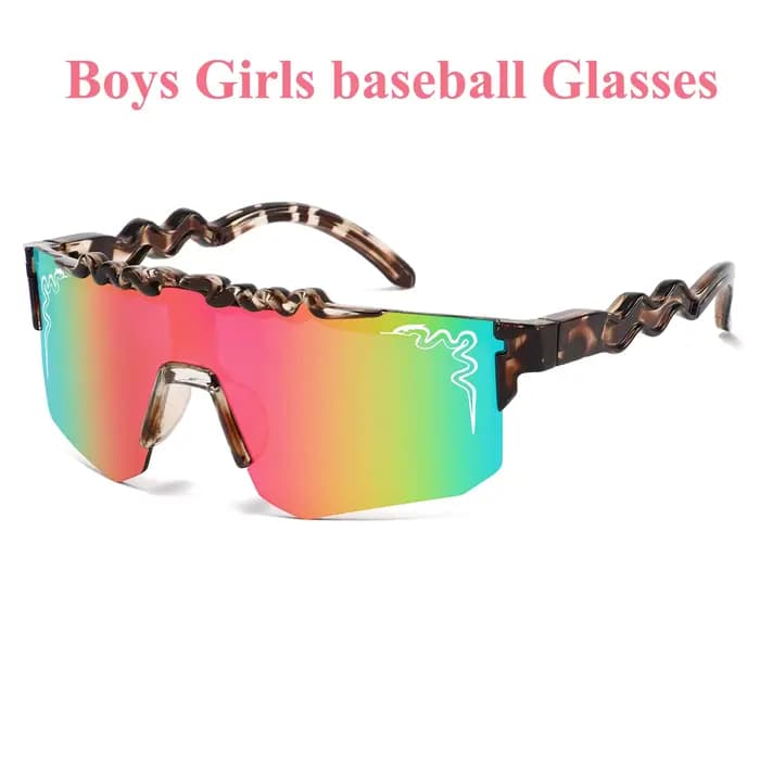 Lunettes de soleil fantaisie pour garçons et filles de 6 à 18 ans