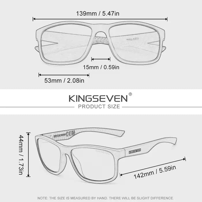 KINGSEVEN – lunettes de soleil polarisées UV400 pour hommes et femmes