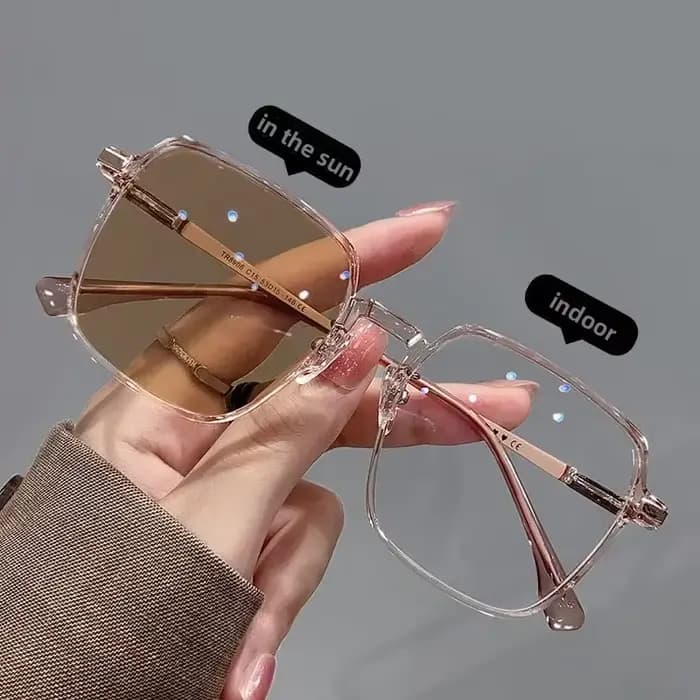 Lunettes de myopie photochromiques pour hommes et femmes