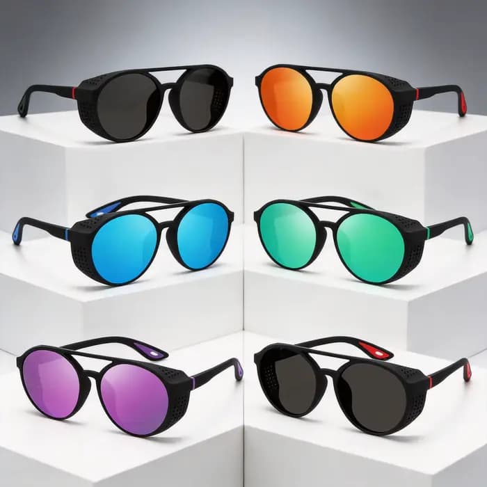 Lunettes de soleil polarisées avec protections latérales