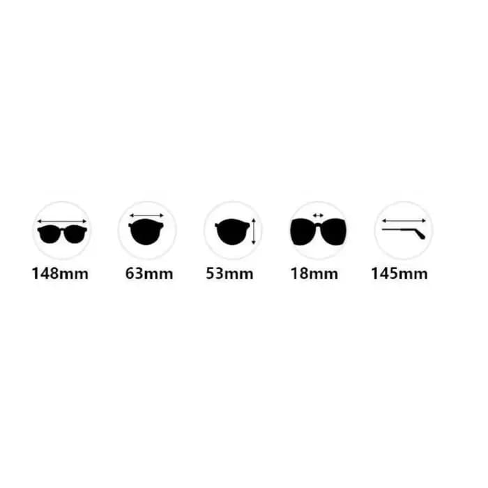 Lunettes de soleil pilote à grande monture pour hommes