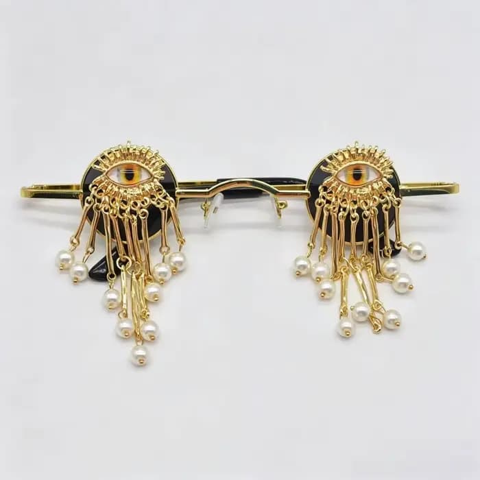 Lunettes de soleil œil de sorcière pour femme