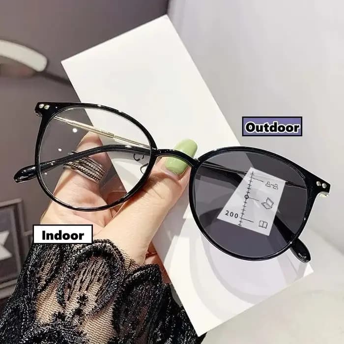 Lunettes de presbytie photochromiques finies