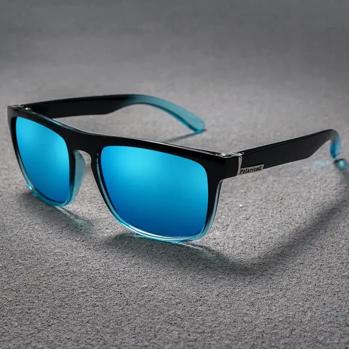 Lunettes de montagne polarisées carrées pour hommes et femmes