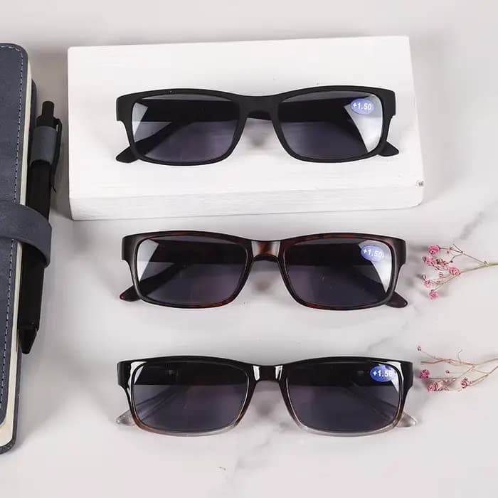 UVLAIK lentilles grises lunettes de lecture femmes hommes petit cadre carré